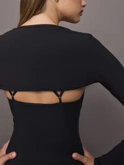 Long Sleeve Active Shrug in Melt
