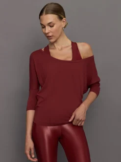 Long Sleeve Off Shoulder Tee