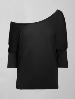 Long Sleeve Off Shoulder Tee