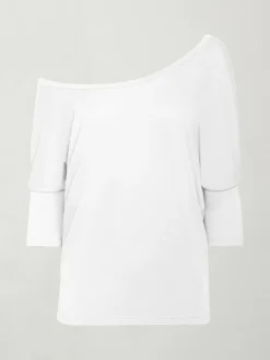 Long Sleeve Off Shoulder Tee