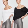 Long Sleeve Off Shoulder Tee Multipack