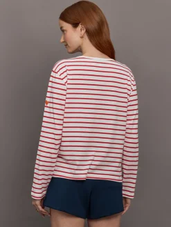 Long Sleeve Striped Tee