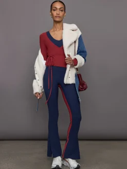Long Sleeve Tie Top in Melt