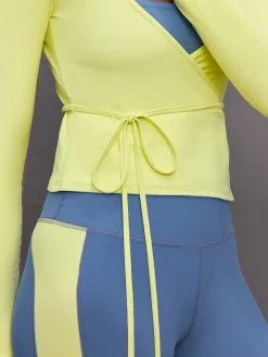 Long Sleeve Tie Top in Melt
