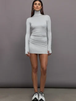 Long Sleeve Turtleneck Pickleball Dress