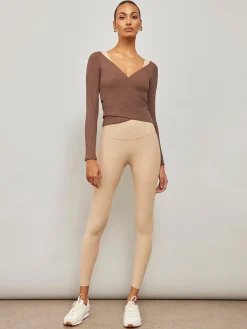 Long Sleeve Wrap Top