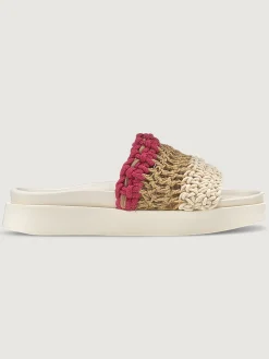 Loose Knitted Slide