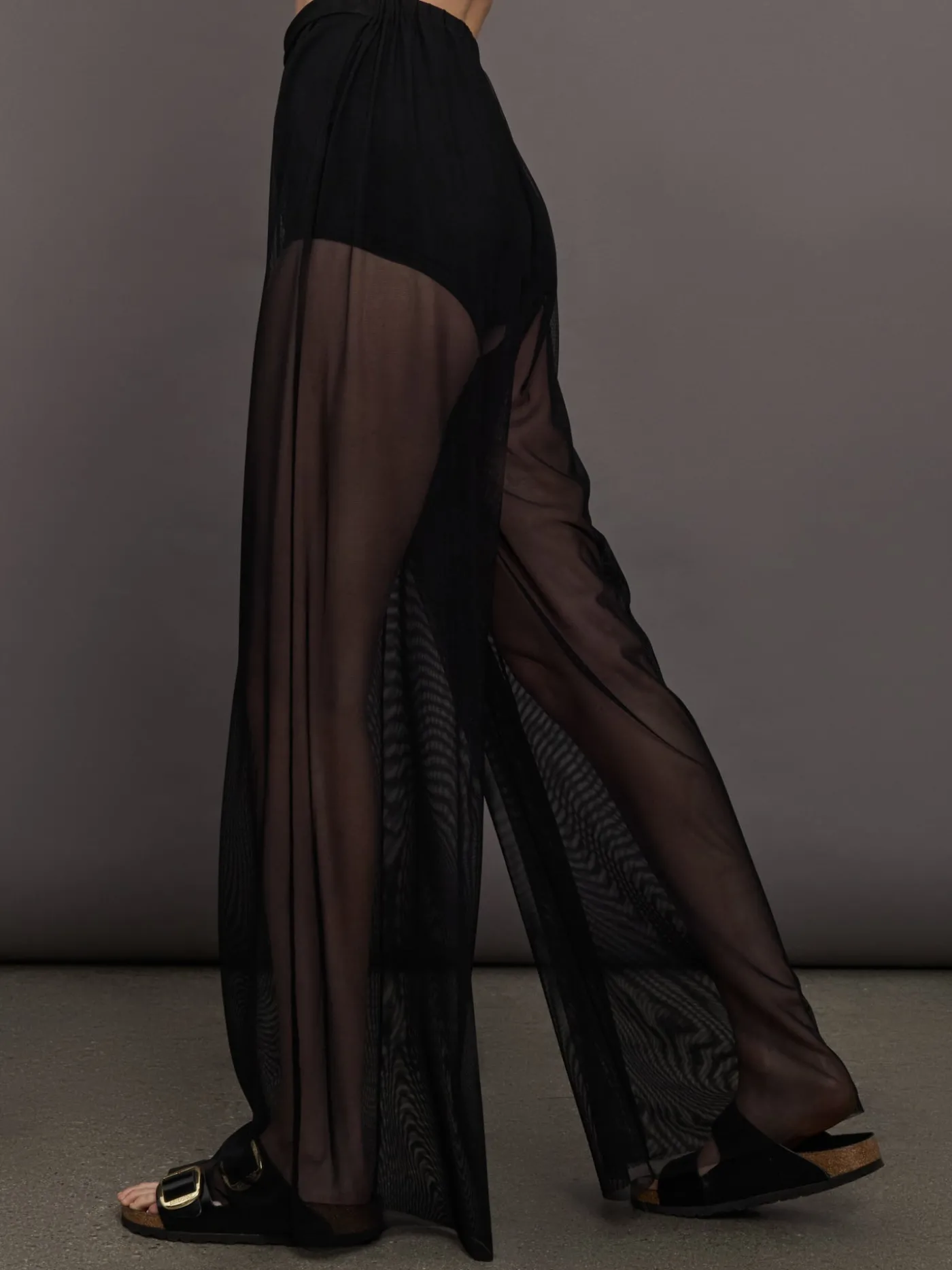 Mens Sheer Pleat Pant