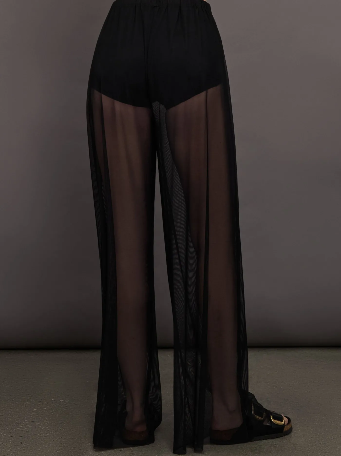 Mens Sheer Pleat Pant
