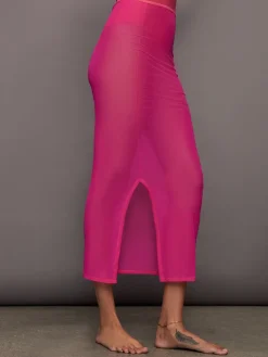 Mesh Column Skirt