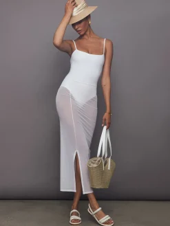 Mesh Column Skirt