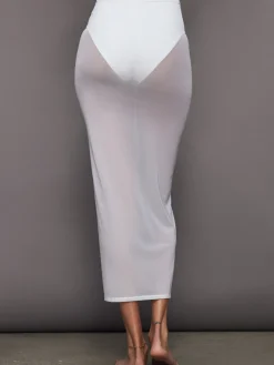 Mesh Column Skirt