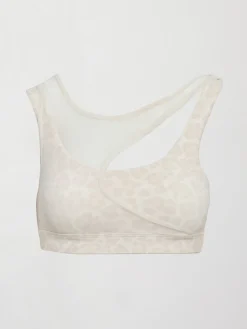 Mesh Overlay Bra in Melt