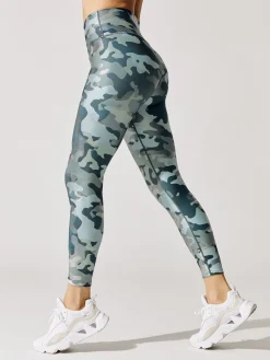 Metallic Camo 7/8 Legging