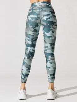 Metallic Camo 7/8 Legging