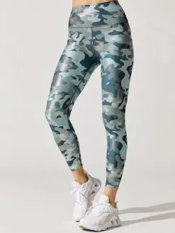 Metallic Camo 7/8 Legging