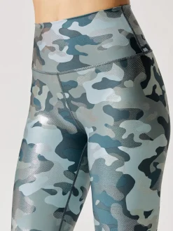 Metallic Camo 7/8 Legging