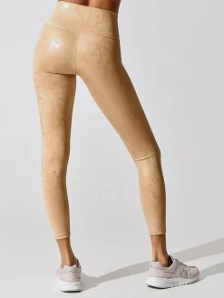 Metallic Snake High Rise 7/8 Legging