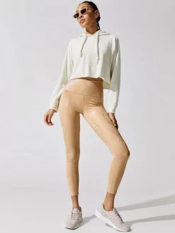 Metallic Snake High Rise 7/8 Legging