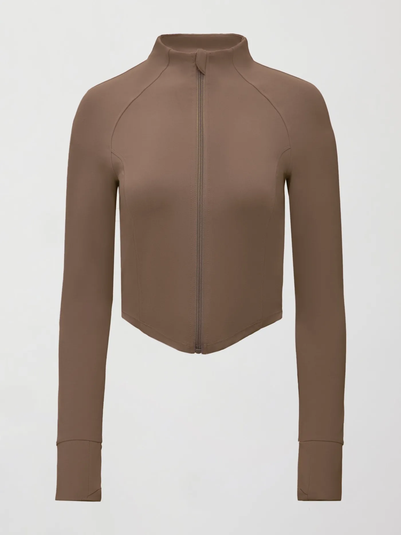 Mock Neck Corset Zip Top in Melt