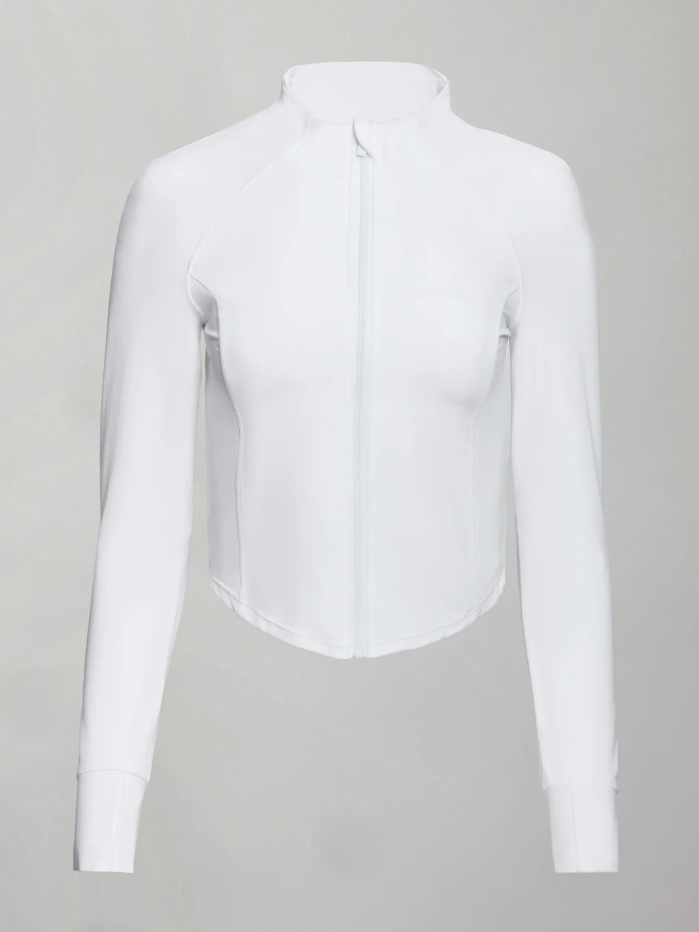 Mock Neck Corset Zip Top in Melt