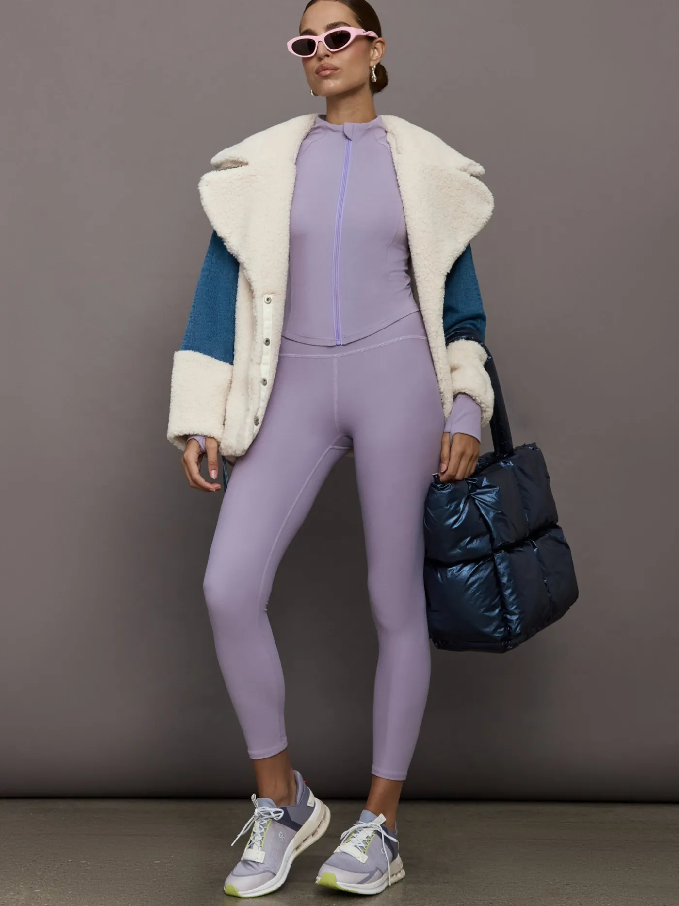Mock Neck Corset Zip Top in Melt
