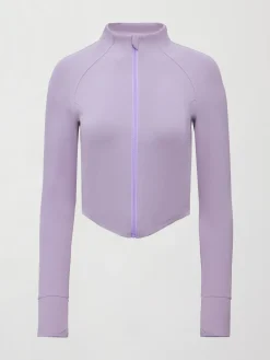 Mock Neck Corset Zip Top in Melt