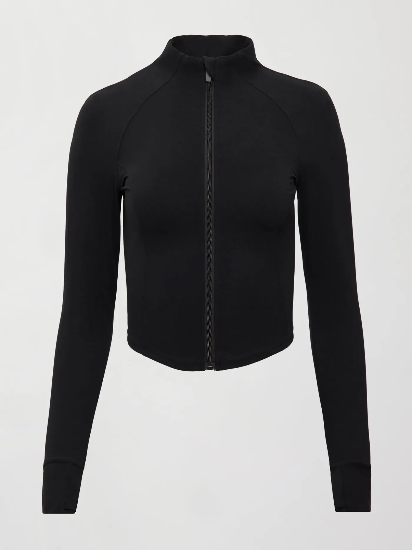 Mock Neck Corset Zip Top in Melt