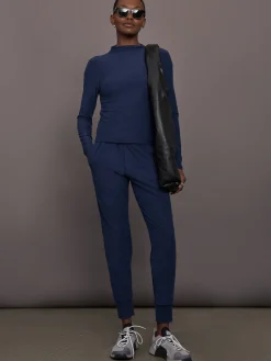 Mock Neck Long Sleeve in Soft Luxe