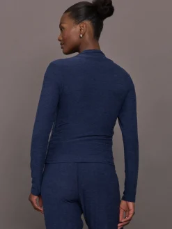 Mock Neck Long Sleeve in Soft Luxe