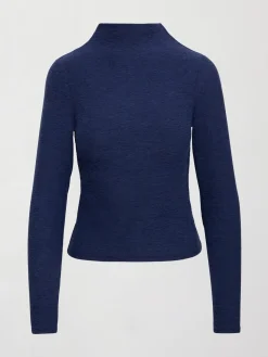 Mock Neck Long Sleeve in Soft Luxe