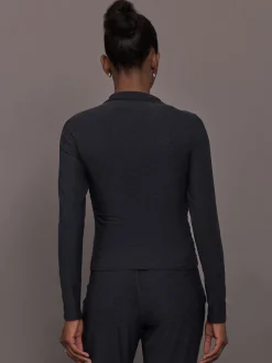 Mock Neck Long Sleeve in Soft Luxe