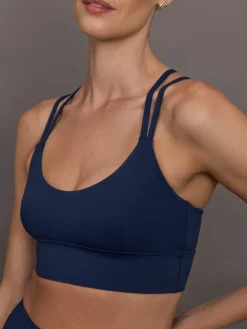 Multi Strap Active Bra in Diamond Compression