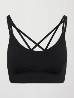 Multi Strap Active Bra in Diamond Compression