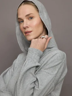 Nomia Ruched Zip Hoodie