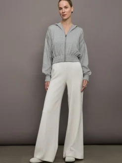 Nomia Ruched Zip Hoodie