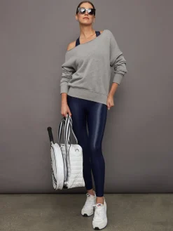 Off Shoulder Sweatshirt in French Terry