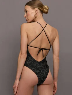 One Piece Halter Swimsuit