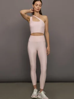One Shoulder Bra Top in Takara Shine