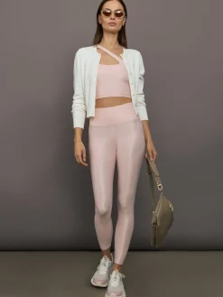 One Shoulder Bra Top in Takara Shine