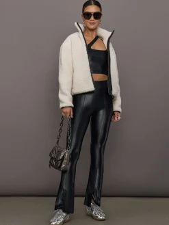 One Shoulder Bra Top in Takara Shine