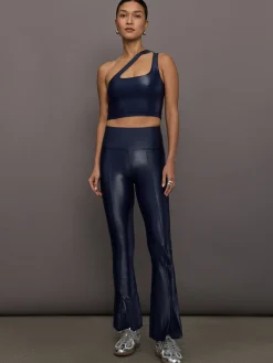 One Shoulder Bra Top in Takara Shine