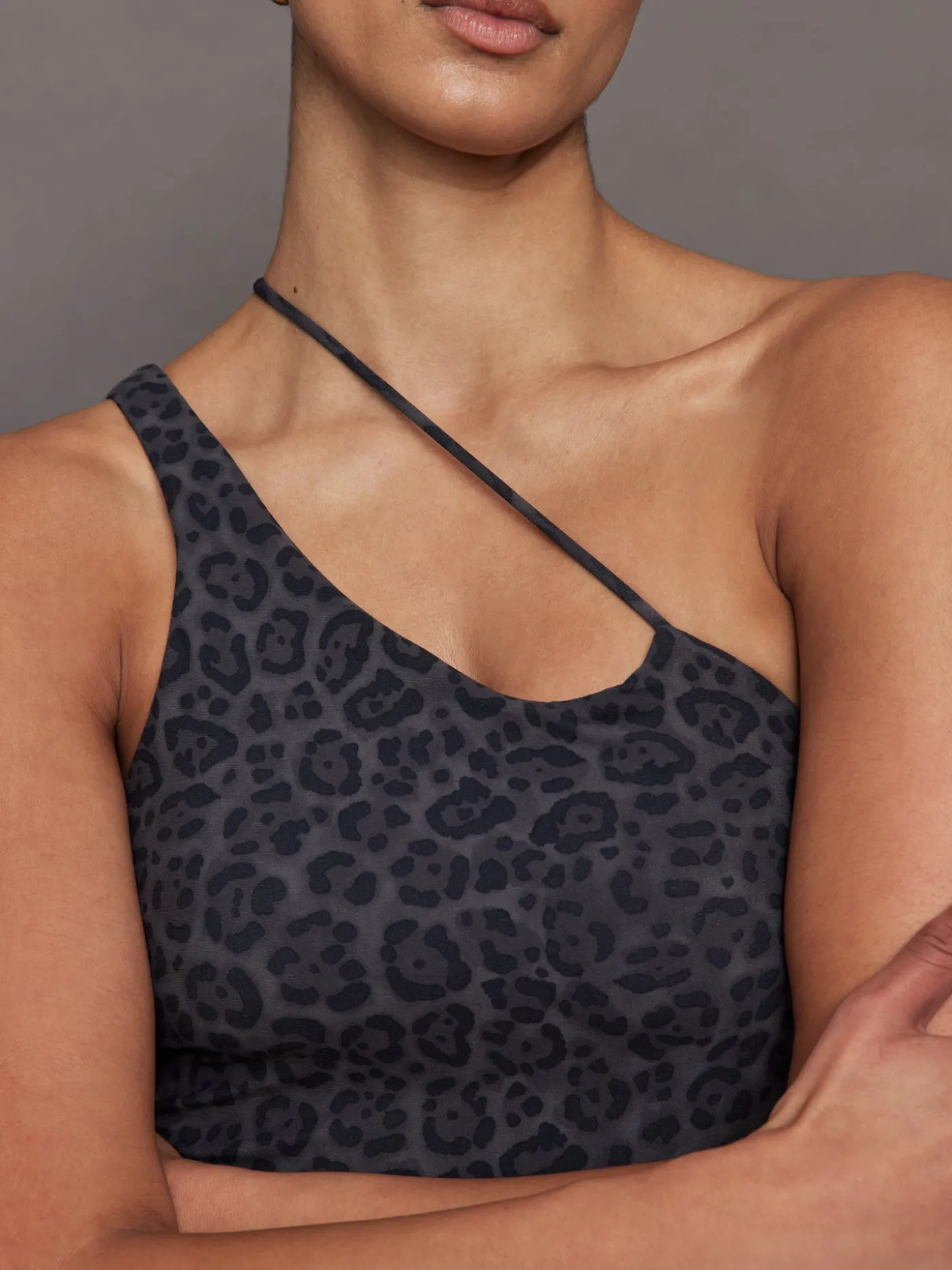 One Shoulder Convertible Tank in Melt