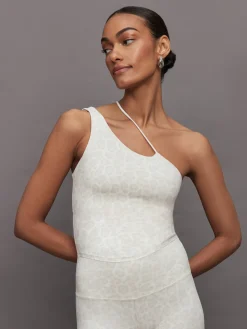 One Shoulder Convertible Tank in Melt