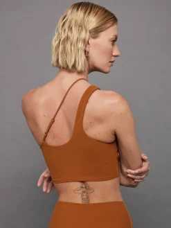One Shoulder Convertible Bra Top in Melt