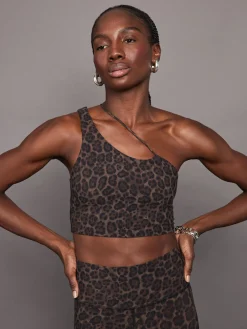 One Shoulder Convertible Bra Top