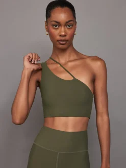 One Shoulder Convertible Bra Top in Melt