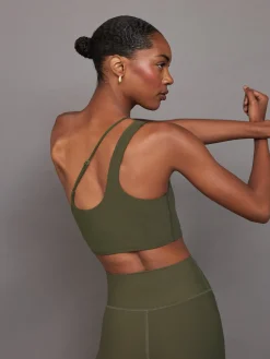 One Shoulder Convertible Bra Top in Melt