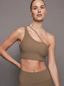 One Shoulder Convertible Bra Top in Melt