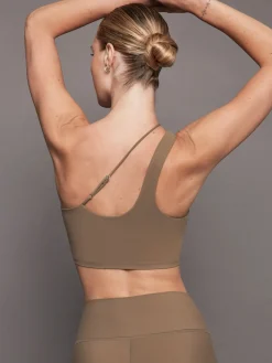 One Shoulder Convertible Bra Top in Melt